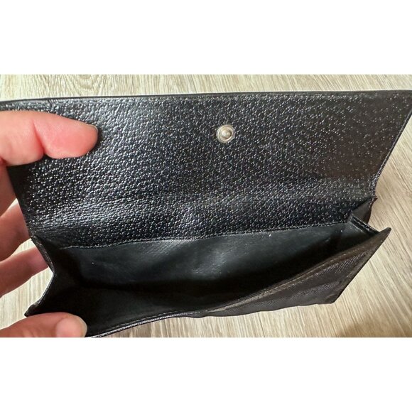 Gucci Black Nylon and Leather Long Wallet - Picture 12 of 12
